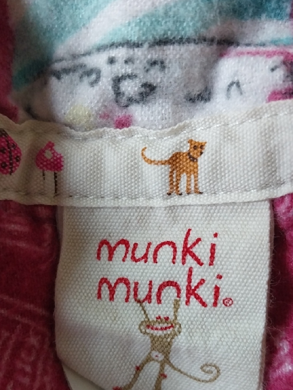 munki munki Pink Popcorn & Tickets Pajama Set - Picture 2 of 4